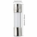 Miniatyrbilde 5 av 5: Nominell strøm 32mA-20A, nominell spenning AC/DC: 125V/250V，5x20mm TBC STC Treg sikring (20 stk)