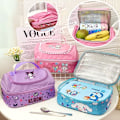 Miniatyrbild 6 av 6: Anime Cinnamoroll, Melody, Kuromi Lunch Bag för män och kvinnor, läckagesäker lunchlåda, stor facklunchbehållare, väska för arbete och resor C