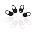 Miniatyrbillede 4 af 5: 4 par bløde silikone in-ear Bluetooth-kompatible covers ørepropper puder (hy)