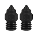 Miniatyrbillede 1 af 11: Hærdet stål 0,2 0,4 0,6 0,8 3D-printerdyse til Ender3 5Pro/ Ender3V2/CR6SE/CR10 Printdyser 2STK 0.4mm