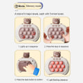 Pikkukuva 3 / 8: Pop It -peli - Pop It Pro Light Up -peli Nopea Push Fidget -peli Z Brown BROWN BEAR