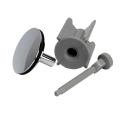 Miniatyrbild 1 av 5: Universell handfatsplugg Badrum 40mm Pop-up-plugg Utbytesavloppsplugg Avtagbar Justerbar Manuell L