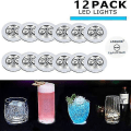 Miniatyrbillede 5 af 5: Led Coaster, 12 stk. Lysende Coasters, Led Flaske Lys