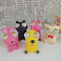 Miniatyrbillede 3 af 5: Squishy Squeeze Legetøj Stress Squeeze Legetøj Voksen Popping Out Eyes Squeeze Legetøj A8 Black pig