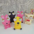Miniatyrbillede 3 af 5: Squishy Squeeze Legetøj Stress Squeeze Legetøj Voksen Popping Out Eyes Squeeze Legetøj A8 Red pig