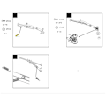 Miniatyrbilde 5 av 5: 2 stk. vindusvisker i metall for Trx4 2024 1/10 RC Crawler bil oppgraderingsdeler, 1