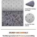 Miniatyrbilde 3 av 5: Supermyk Vinter Varm Tykk Tepper For Stue Plysj Teppe Barn Soverom Fluffy Gulv Hjemmeinnredning Lodne Matte Fløyelsteppe 40X60cm light grey