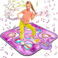 Miniatyrbilde 1 av 5: Musikalsk dansematte med LED-lys som blinker 6 spillmoduser Leke