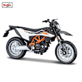 Miniatyrbillede 1 af 5: Maisto 1:18 Ktm 690 Smc R Statisk Støbt Bilmodel Legetøjsmodel Motorcykel Model Ægte Autorisation KTM 690 SMC R
