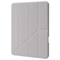 Miniatyrbild 3 av 5: Fodral till iPad Pro 13 (2024) Origami Ställ Läder Tabletskydd med Auto Wake / Sleep - Grå Multicolor Grey