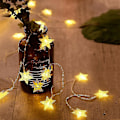 Miniatyrbild 2 av 3: 40 LED Stjärnljusslinga 6m Julbelysning Batteridriven För Inomhus- och Utomhusbruk, Fest, Bröllop och Högtidsdekorationer