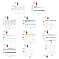 Miniatyrbillede 3 af 11: Køleskabsmagnetisk kalender ugentlig planlægger magnetisk kalender whiteboard månedlig to-do liste indkøbsliste tavle null - CT811