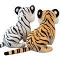 Miniatyrbilde 5 av 5: 10,62\" Tiger Plysj Tigre Realistiske Utstoppede Dyr Jungeldyr Simulering