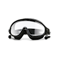 Miniatyrbillede 4 af 4: Bredt udsyn Høj klarhed Anti Uv Øjenbeskyttelse Pc Linse Med Øreprop Dykkerbrille