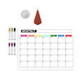 Miniatyrbillede 4 af 11: Køleskabsmagnetisk kalender Ugentlig planlægger Magnetisk kalender Whiteboard Månedlig To-Do-liste Indkøbsliste Tavle null - CT810