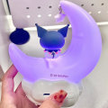 Miniatyrbild 2 av 5: Sanrio Moon LED-lampa Anime Kuromi Cinnamonroll Kawaii Tillbehör Ornament Skönhet Sovrum Nattlampa Sängbord Dekoration Cinnamorollwith box
