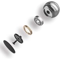 Miniatyrbillede 4 af 5: Veeki Desktop Ball Transfer Gyro Aluminiumlegering Kinetisk Skrivebordslegetøj Stressaflastning Kontor Executive Gadgets Metalbold Fuld Adskillelse Roterende Dekompressi