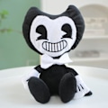 Pikkukuva 3 / 4: Bendy And The Ink Pehmolelu Musta & Valkoinen Bendy And The Ink Machine Pehmolelu Lasten Fanikokoelmaan Black-A