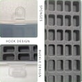 Miniatyrbilde 4 av 7: Bobbinholder Oppbevaringsboks, Syboks Trådarrangør Holder 30stk Bobbiner Tomme Bobbiner Spoler Boksarrangør, Bobbin Boksarrangør (Kun Boks)