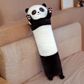 Pikkukuva 4 / 5: 70-130cm pitkä jättiläispanda pehmolelu sylinterimäinen eläintyyny Koala karhu täytetty pehmolelu lapset nukkuvat ystävät lahja panda 70CM