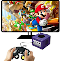 Pikkukuva 5 / 5: Uusi langallinen ohjain Gamecube- ja Wii U -konsoleille silver