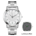 Miniatyrbillede 4 af 10: Quartz ur armbåndsur white women