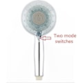 Miniatyrbillede 4 af 5: LED Brushoved, 7 Farver LED Lys Farveskiftende Brushoved, 2 Typer Vandtilstand Passer Til De Fleste Standard Bruserslanger