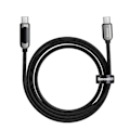 Miniatyrbilde 10 av 11: BASEUS Display Rask lading USB-C til USB-C 100W 2m svart