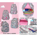 Miniatyrbilde 4 av 4: Ryggsekker for barneskoleelever, barneskolebager, barnesekker, ryggsekker, gutter og jenter (rosa)