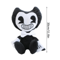 Pikkukuva 2 / 4: Bendy And The Ink Pehmolelu Musta & Valkoinen Bendy And The Ink Machine Pehmolelu Lasten Fanikokoelmaan Black-A