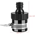 Miniatyrbilde 4 av 5: Universal kranadapter, kran slangekobling, hageslange adapter slange, vask hageslange hurtigkobling tilbehør
