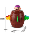 Miniatyrbillede 2 af 3: Pop Up Pirat Klassisk Børns Action Lærende Brætspil Legetøj Til Op Til 4 Spillere Pirat Spand Dekompression Legetøj