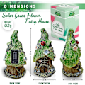 Miniatyrbillede 3 af 5: FORTRYLLENDE HAVE Fehus Grøn Blomster Ornament Udendørs Dekoration Fehave Tilbehør Statue Alfe Pixie Feer Hjem