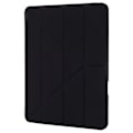 Miniatyrbild 3 av 5: Fodral till iPad Pro 13 (2024) Origami Ställ Läder Tabletskydd med Auto Wake / Sleep - Svart Multicolor Black