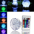 Miniatyrbillede 2 af 5: Underwater LED Lys 10 LED IP68 Vandtæt Under Vand LED Lys