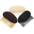 Miniatyrbilde 4 av 5: 1 stk. Svart/brun farger å velge mellom Sjarmerende Bump It Up Volume Adds Do Beehive Hair Styler
