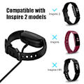 Miniatyrbillede 2 af 7: [2-pak] Opladerkabel til Fitbit ACE 3, Erstatningsopladerkabel tilbehør til Fitbit Inspire 2 og ACE 3 3.3 ft/1.0 ft