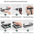 Miniatyrbillede 5 af 5: Brusehylde, 2 brusekurv, brusekabine ingen boring