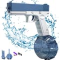 Automatisk elektrisk vattenpistol med en knapp - Sommarpoolleksaker - blue