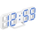 Miniatyrbilde 2 av 5: 3D digital vekkerklokke, vegg LED-tallur med 3 automatisk justering