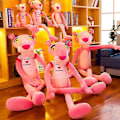 Miniatyrbillede 3 af 4: Pink Panther Plys Legetøj Blødt Stoppet Dyr Dukke til Børn Piger Kvinder A Undressed 70cm