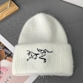 Miniatyrbillede 2 af 4: Arc'teryx strikket hue Solid Color Pullover Beanie varm hue (hvid, 1 stk.)