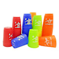 Miniatyrbillede 3 af 4: 12 stk. Speed Cups spil Hurtigt spil Sport Flyvende stabling Yellow