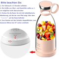 Miniatyrbillede 2 af 5: Bærbar Blender, Personlig Mini Juice Blender, USB Smoothie Blender