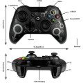 Pikkukuva 4 / 4: Langaton ohjain Xbox Onelle ja Microsoft Windows 10 8 Bluetooth -peliohjain Xbox Onelle/ps3/pc - Lack  Blue
