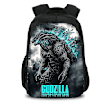 Miniatyrbillede 1 af 4: Godzilla Dinosaur Monster Skole Taske Skulder Computer Rygsæk Stor Kapacitet style3