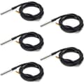 5 STK 18B20 Vanntett Temperatursensor Termoelement Termometer 1M med Kabel Termisk Motstand