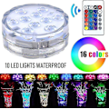 Miniatyrbillede 1 af 5: Underwater LED Lys 10 LED IP68 Vandtæt Under Vand LED Lys