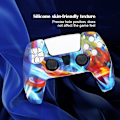 Miniatyrbilde 4 av 4: Silikondeksel for PS5-kontroller - Beskyttende deksel for 5 håndtak - Beskyttelse for joystick - Spilltilbehør