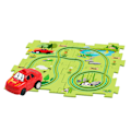 Pikkukuva 1 / 5: Tee-se-itse-sähköinen rata-autolelu, paristokäyttöinen leluauto ja pulmapalapelti lapsille Forest 5pcs/Set